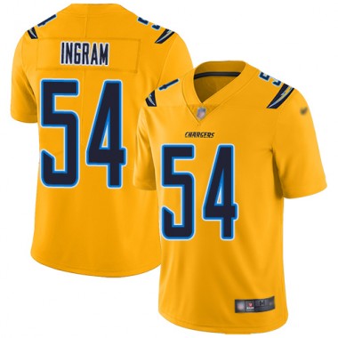 Los Angeles Chargers NFL Football Melvin Ingram Gold Jersey Men Limited  #54 Inverted Legend